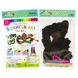 Scratch Art Mask Kit 5 Pack